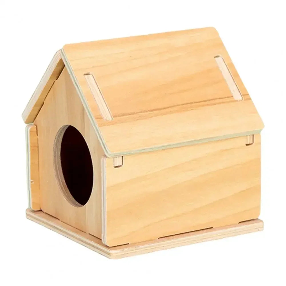 Pet Hamster Toys Wooden Bridge Seesaw Swing Toys Small Animal Activity Climb Toy DIY Hamster Cage Accessorie