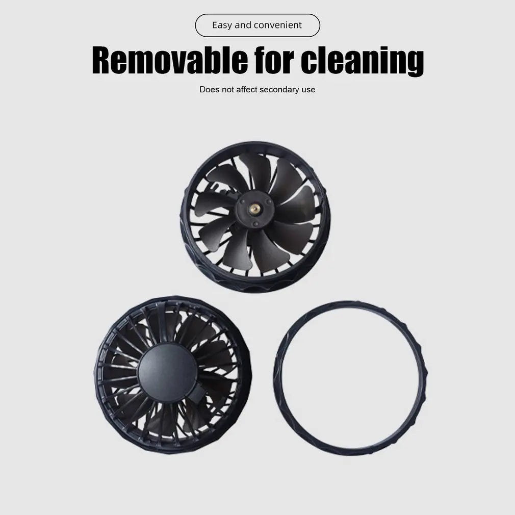 2024 Nuevo ventilador de aire acondicionado para hombre, abrigo de verano para exteriores, ventilador eléctrico USB, chaquetas de enfriamiento para hombre, ventilador de aire acondicionado de 5 V con cable USB