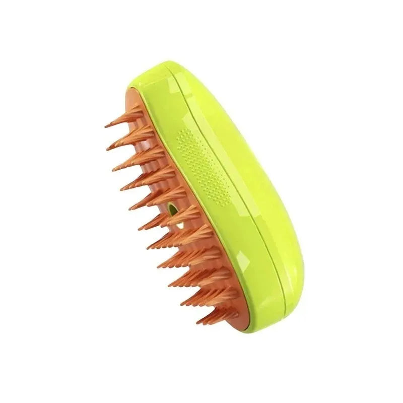 3 in 1 Pet Electric Steam Brush Cat Dog Grooming Comb