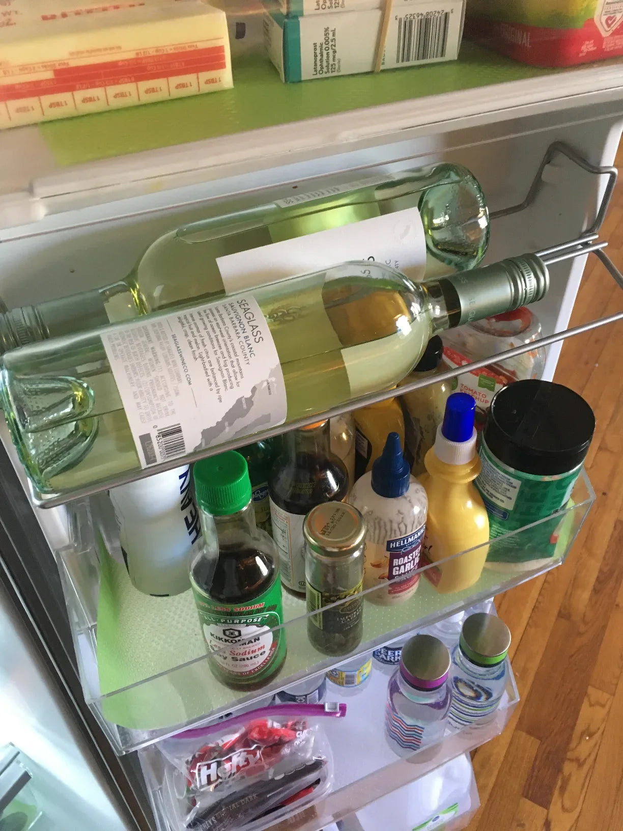 Washable Refrigerator Mats Set - 1/3/5PCS Durable Shelf and Drawer Liners