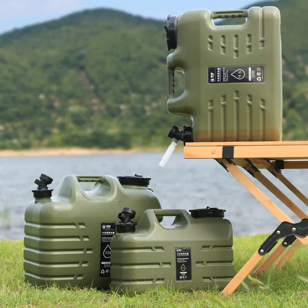 11L Portable Water Canister with Detachable Faucet Leak Proof Design Ideal for Outdoor Travel and Camping