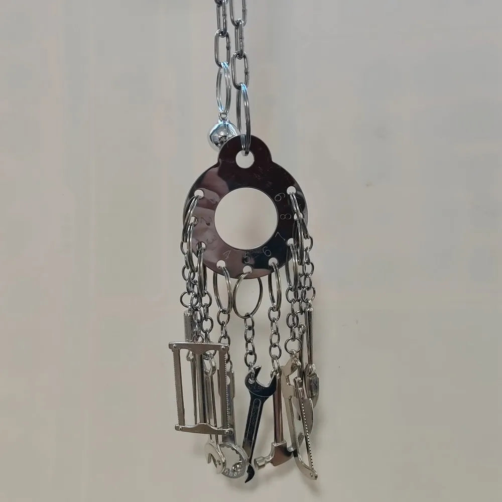 Parrot Toy Gnawing Climbing Large Medium-sized Diamond Gray Machine Puzzle Bird Cage Display Rack Hanging