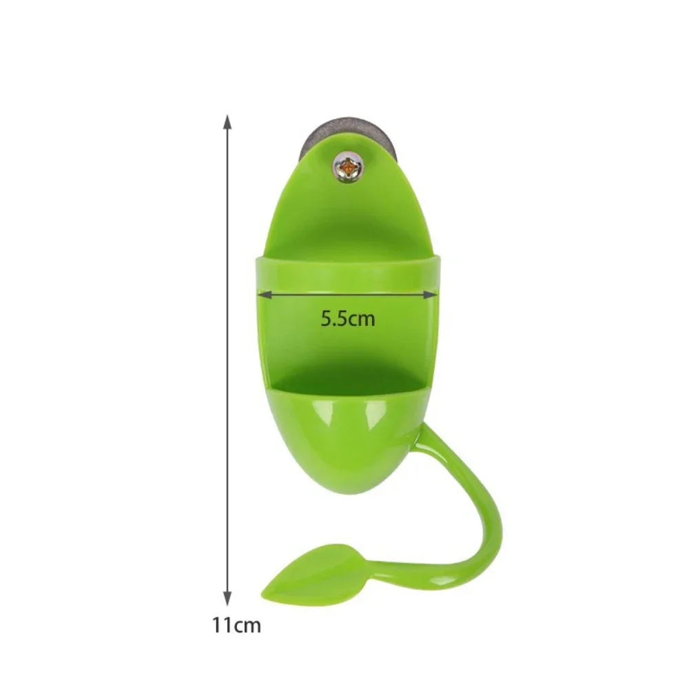 Bird Cage Cuttlebone Holder Bird Feeding Holder Vegetable Fruits Cuttlefish Bone Holder for Parrot Budgies Parakeet Cockatiel