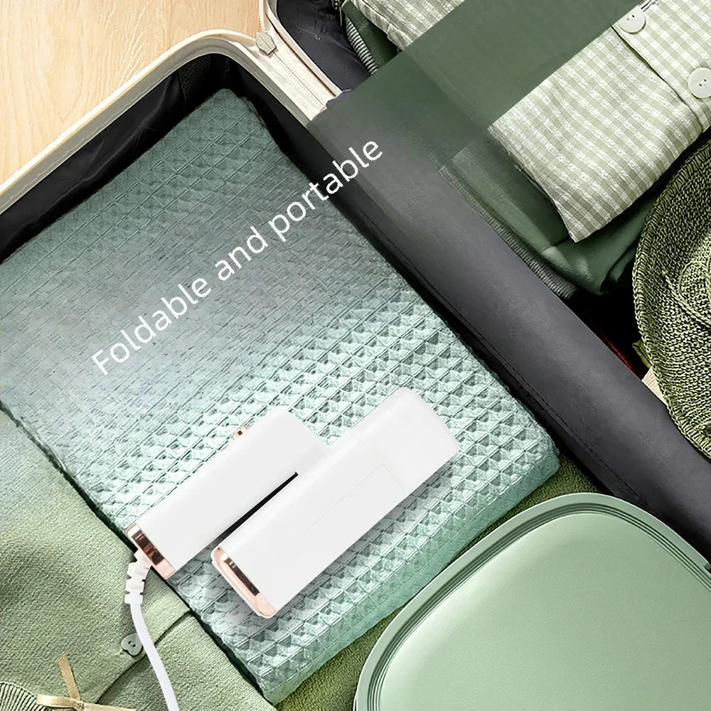 Portable Handheld Garment Steamer 130ml Fast Heat 1000W Ideal for Home and Travel