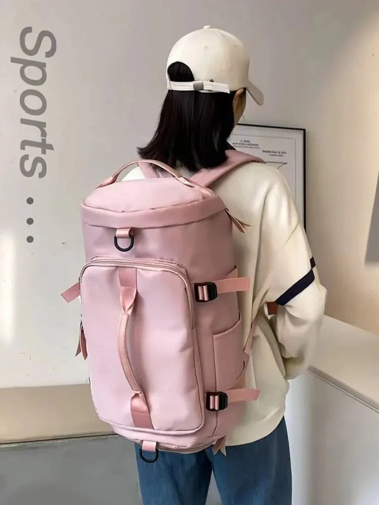 Rilibegan Outdoor Backpacks Waterproof Sport Travel Bag Big Capacity Fitness Backpack