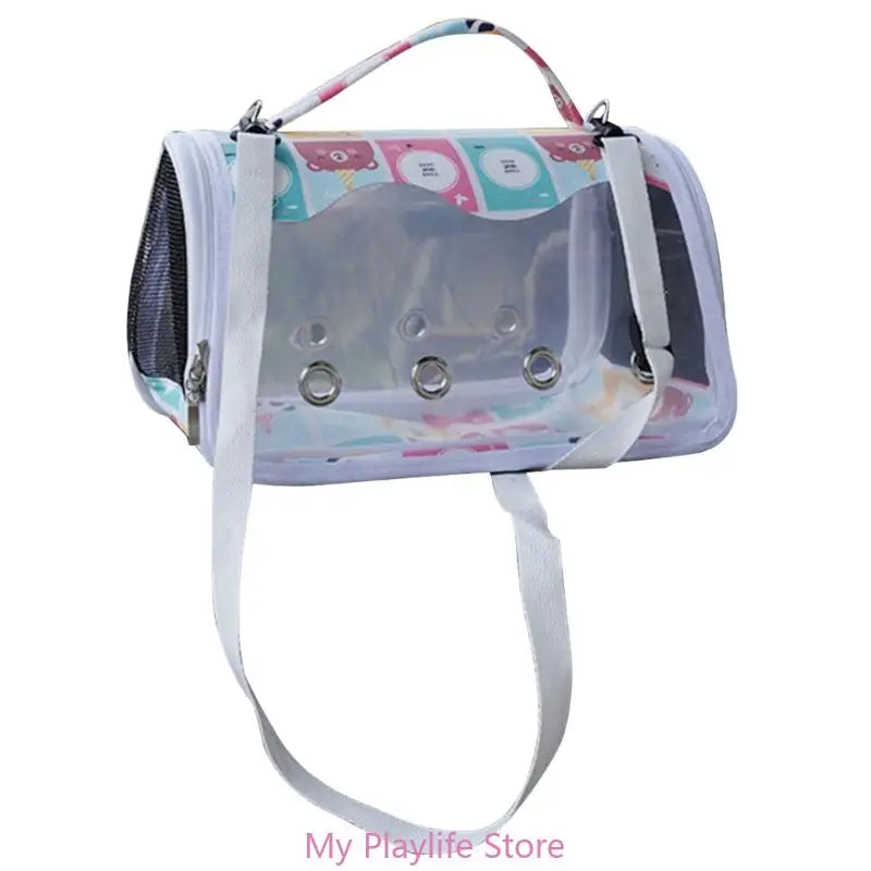 Pet Carriers Bag Portable Bag Parrots Bird Carrier Bag Outgoing Outdoor Travel Pet Parrots Handbag with Standing Perch