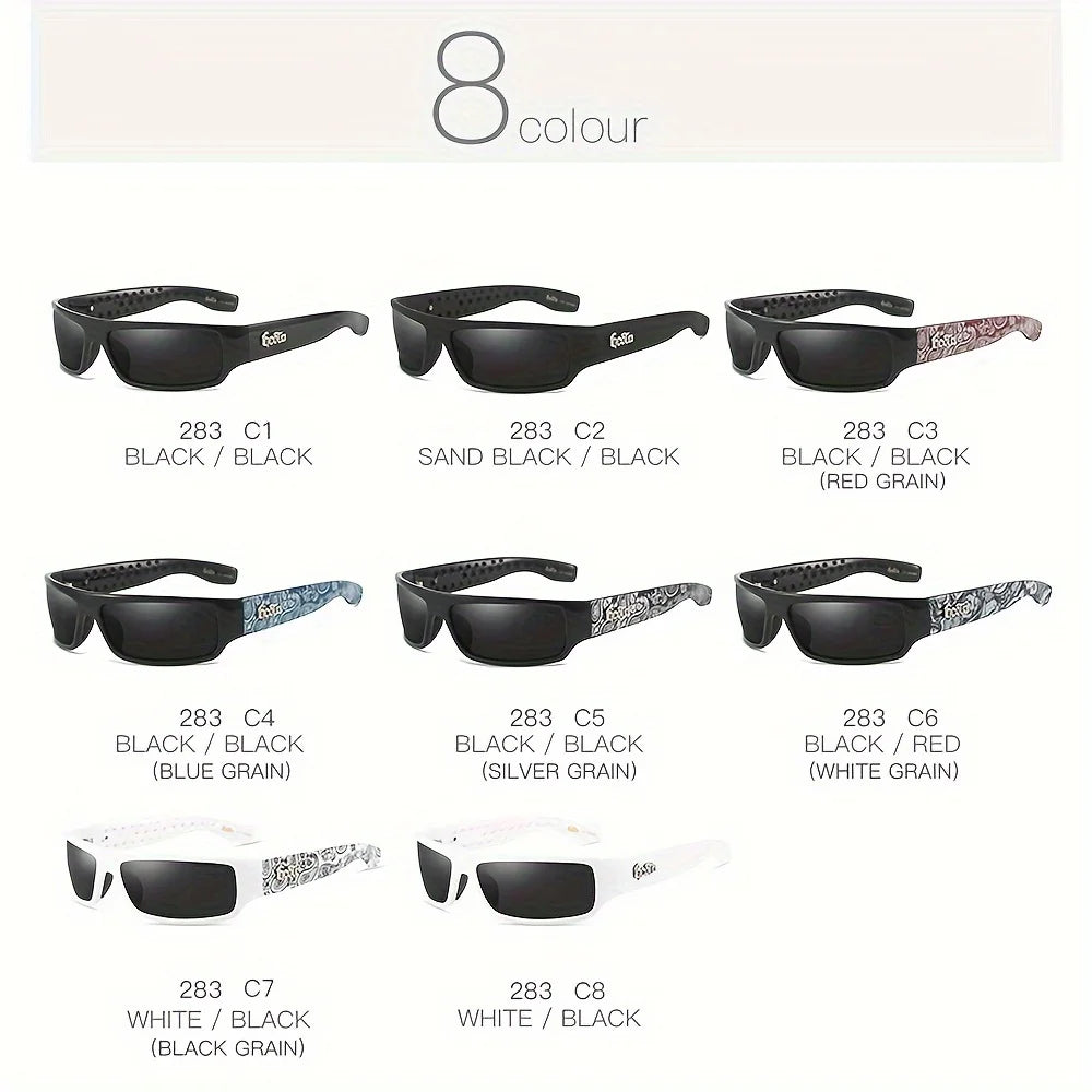 GCOTX Full Rim Polarized Sunglasses For Men And Women 8 Colors Model 283