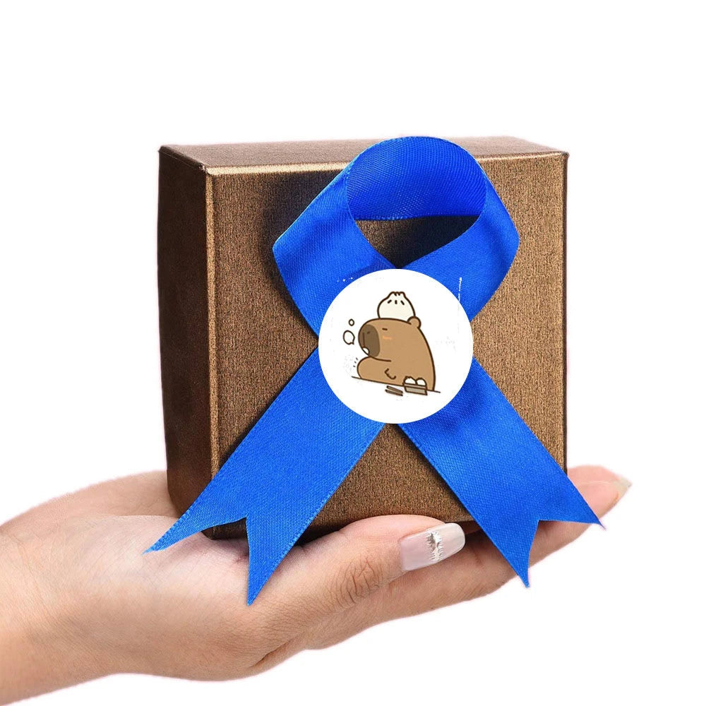 500pcs/Roll Cute Capybara Sticker Set Waterproof Decorative For Luggage Laptop Phone Diary Kids