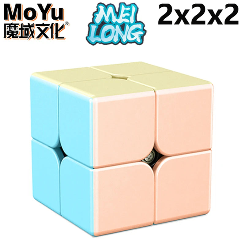 MoYu Meilong Magic Cube 3x3 2x2 4x4 Speed Puzzle Gift