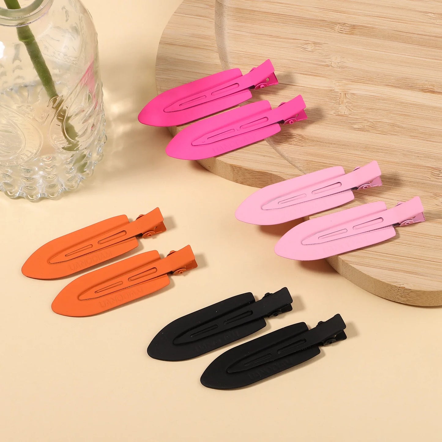 2pc Lot New Beauty Seamless Hairpin Hair Clips for Women and Girls