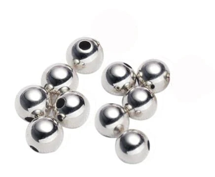 Genuine 18k Gold Beads DIY Jewelry Making Kits High Polished Au750 Gold Beads for Bracelets Necklaces Anklets and Earrings