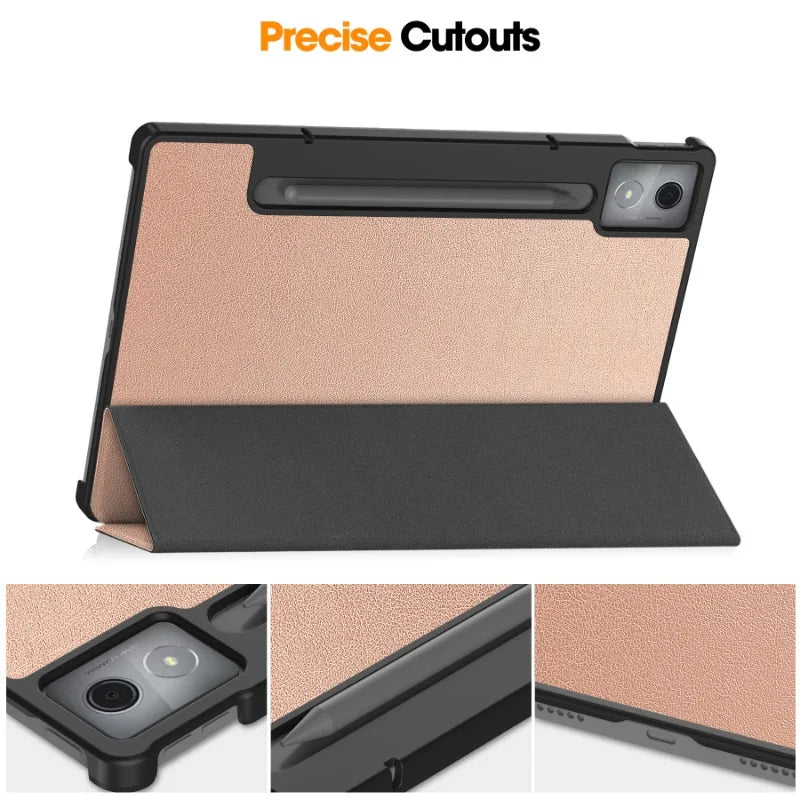 Smart Case for Lenovo Xiaoxin Pad Pro 12.7 Inch 2025 Folding Flip Stand with Auto Sleep Feature Tablet Cover