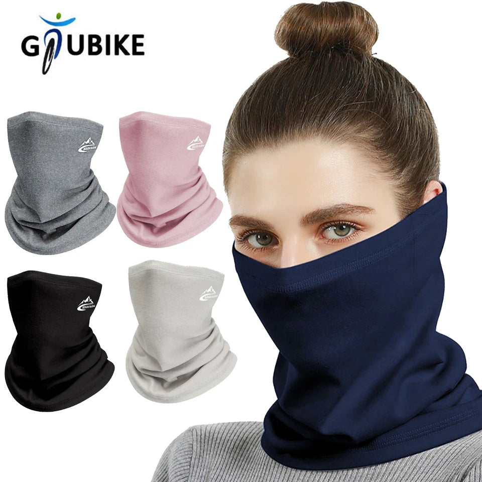 GTUBIKE Men Women Winter Sports Bandana Velvet Neck Warmer
