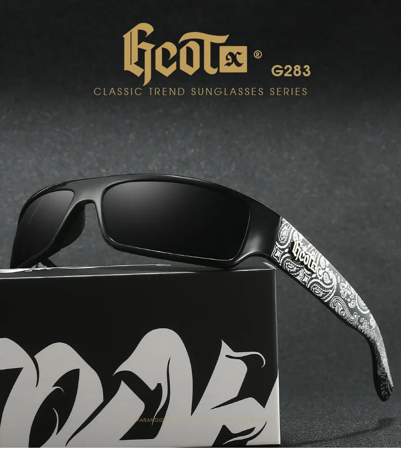 GCOTX Trendy Brand Polarized Sunglasses Hip Hop Style 2024