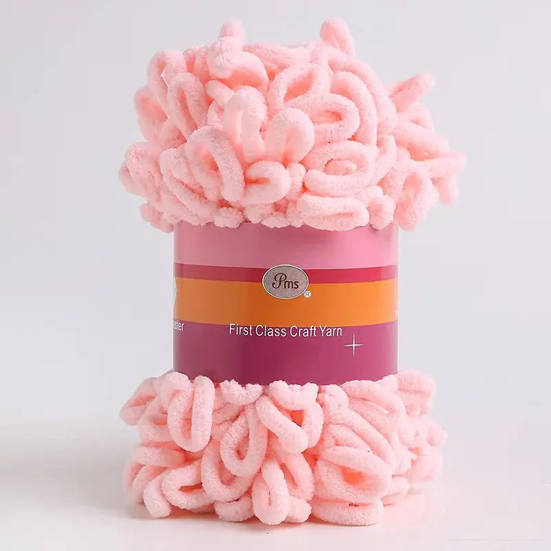 1pc 100% Polyester Finger Loops Yarn for DIY Knitting Crafts