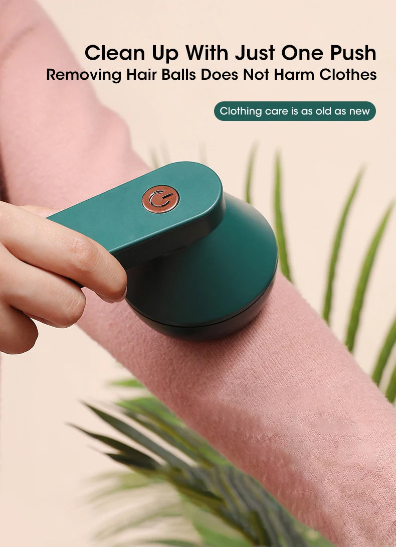 Electric Lint Remover For Clothes Fuzz Fabric Hair Ball Trimmer Portable USB Charging
