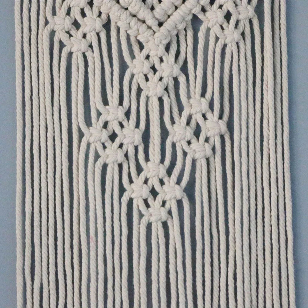 Macrame Wall Hanging Handwoven Bohemian Cotton Rope Tapestry Home Decoration European And American Style