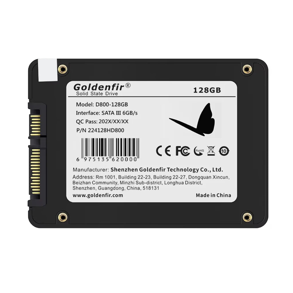 Goldenfir SSD 120GB 128GB 240GB 256GB 1TB 2TB Solid State Hard Disk 2.5 for Laptop