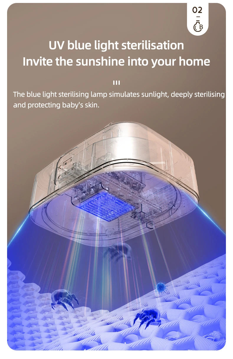 Multifunctional Portable Compact Foldable Electric Dryer Machine