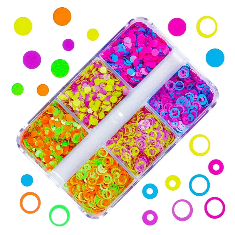 Holographic Glitter English Alphabet Flakes For DIY Resin