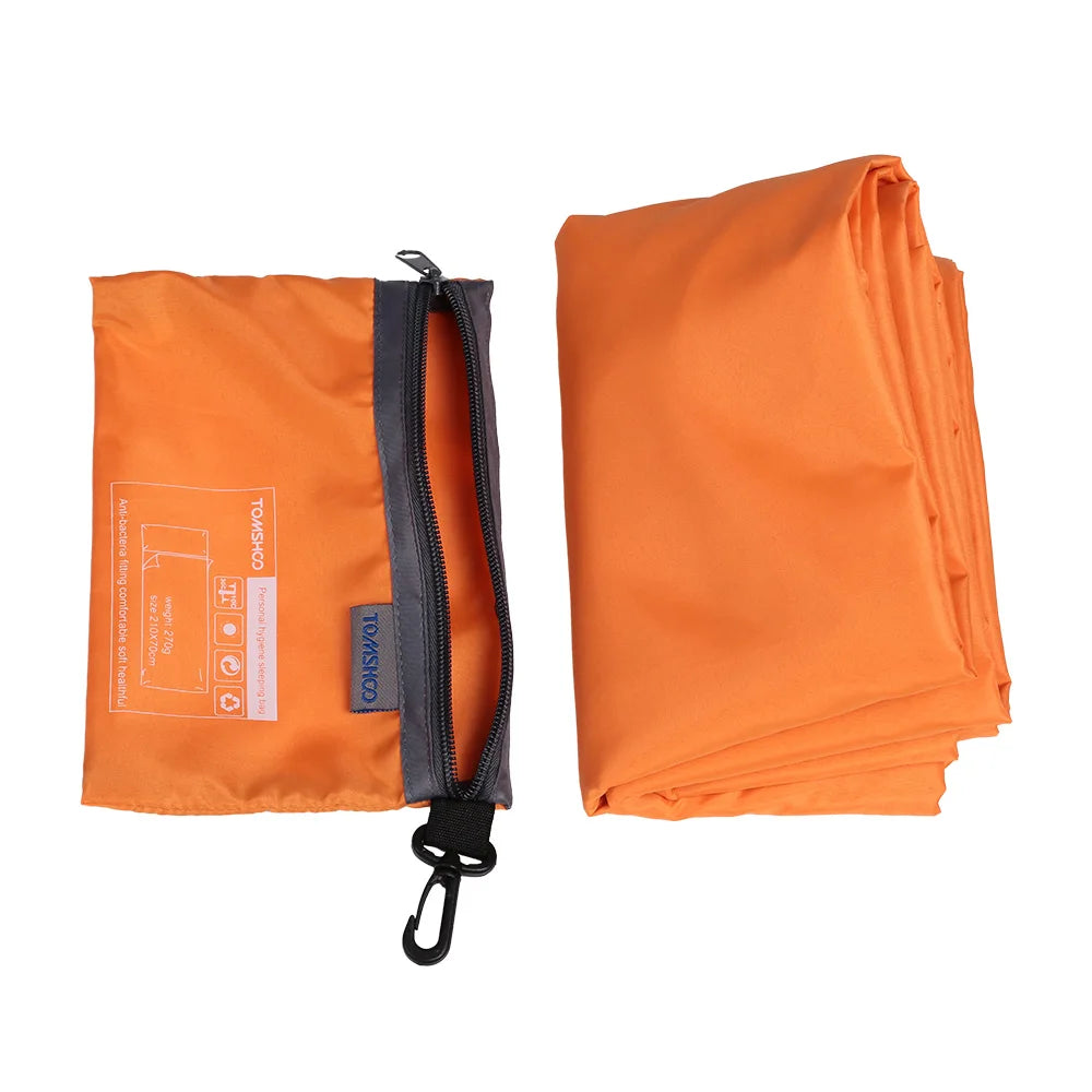 Lightweight Outdoor Sleeping Bag Liner Polyester Pongee 75x210CM