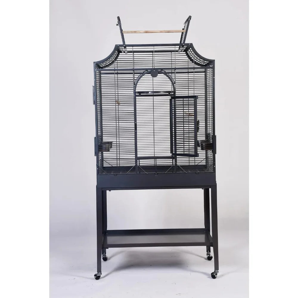A&E Cage Co. Elegant Style Flight Cage, 32" x 21", Blue (MA3221FL Blue)