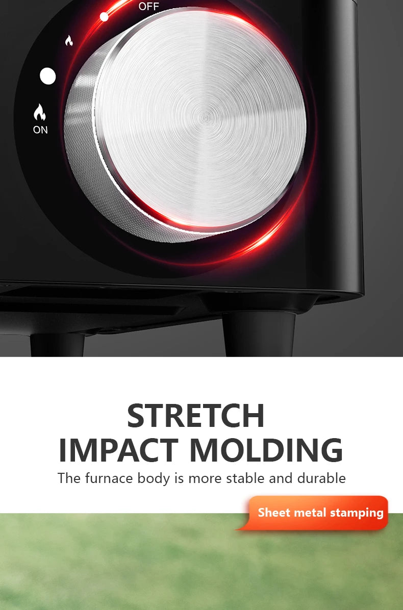 BISINNA Camping Gas Stove 5800W Portable Burner for Outdoor Trekking