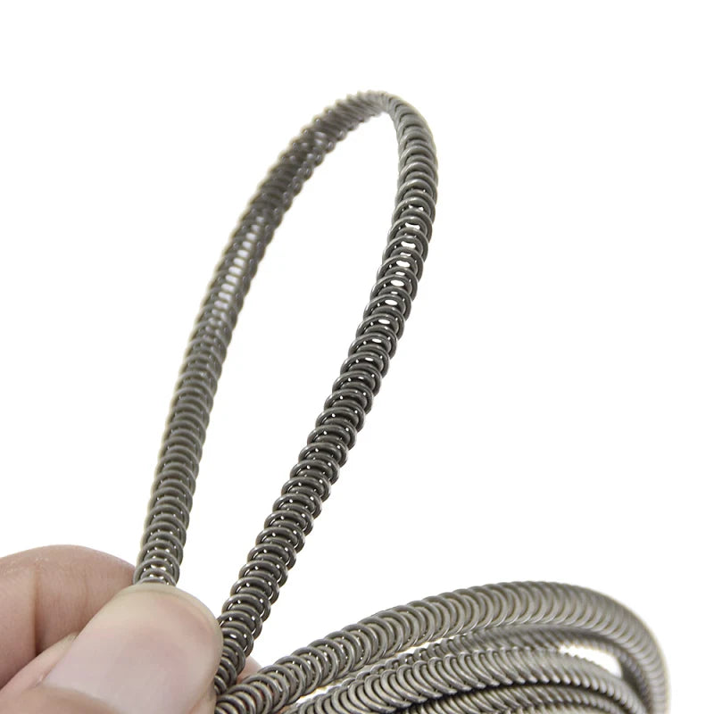 10 Meter Wedding Dress Corset Boning Stainless Steel Spiral Metallic Support for DIY Craft Projects