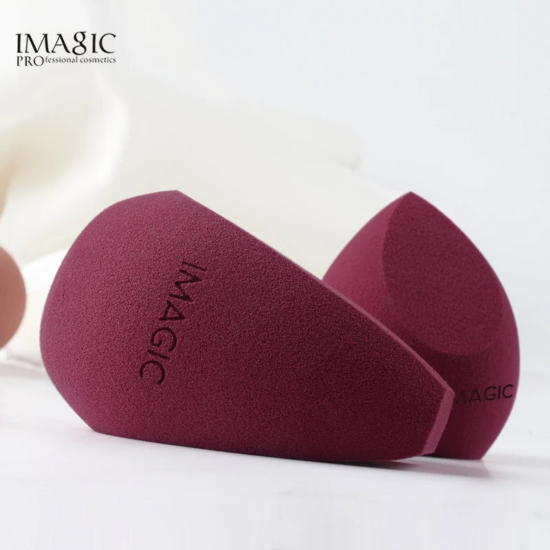 IMAGIC Professional Makeup Sponge Set 10 Pcs Ultra-Soft Wet and Dry Beauty Blender Puff for Flawless Application