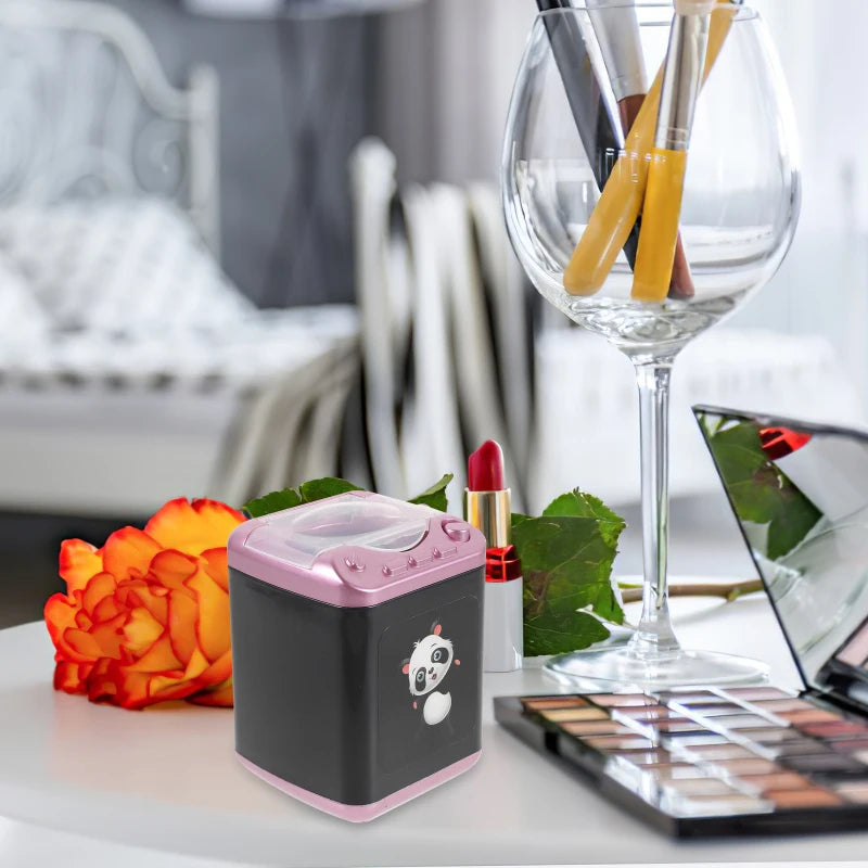 Mini Power Washer Makeup Brush Cleaning Machine for Easy Sponge Cleaning