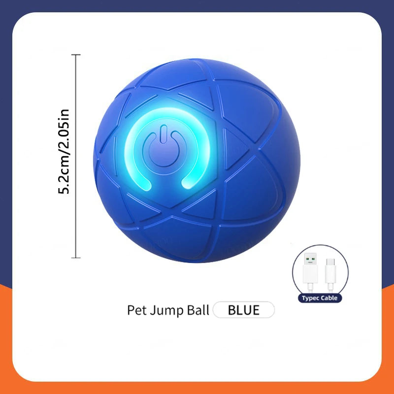 Smart Dog Toy Ball Electronic Interactive Pet Toy USB Moving Ball