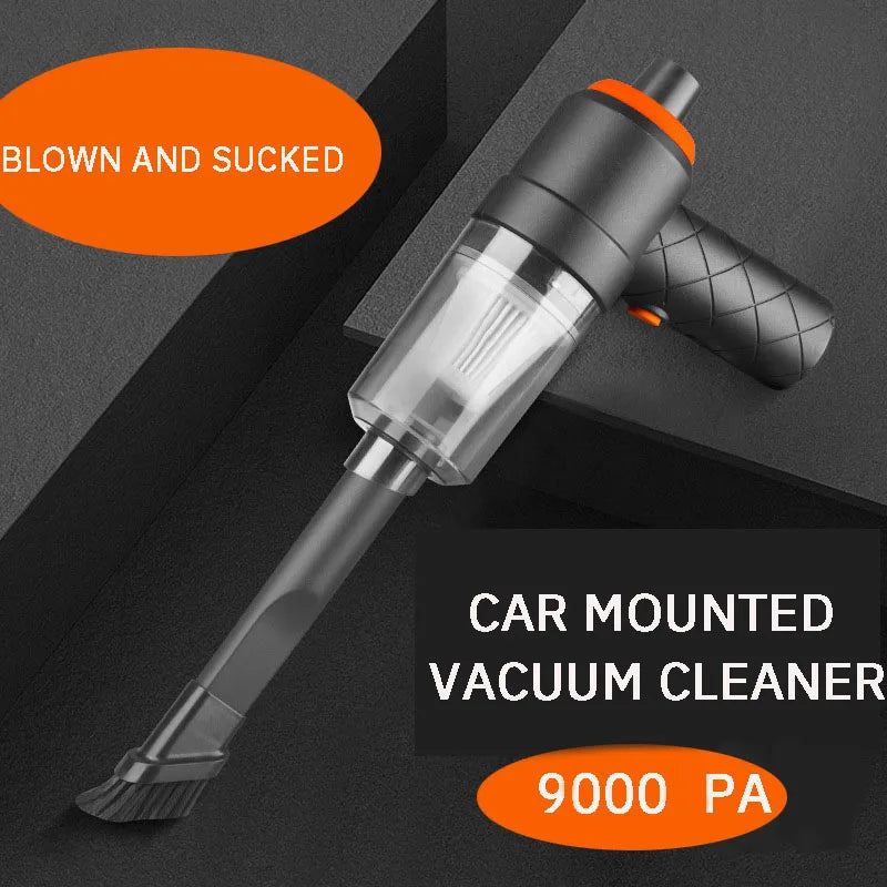 Ultra High Power Car Mounted Vacuum Cleaner Wireless Portable Handheld Mini Vacuum