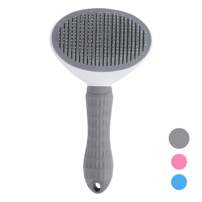 Pet Comb Stainless Steel Needle Comb for Dog and Cat Hair Removal