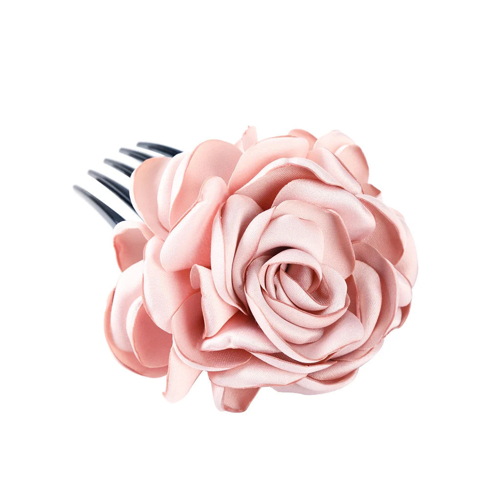 Molans Bridal Flower Hair Combs Wedding Floral Hairpins for Women