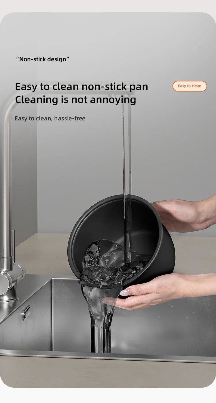 MultiCooker Electric Rice Cooker – Versatile 2L Non-Stick Cooking Machine