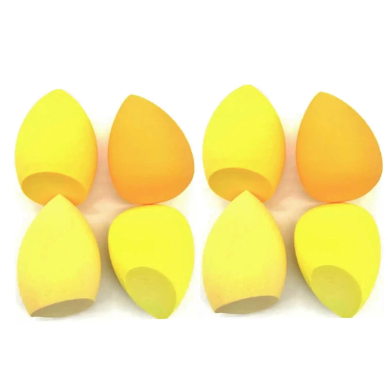 4pc/8pc Soft Makeup Sponge Set for Dry Wet Dual Use Beauty Tool