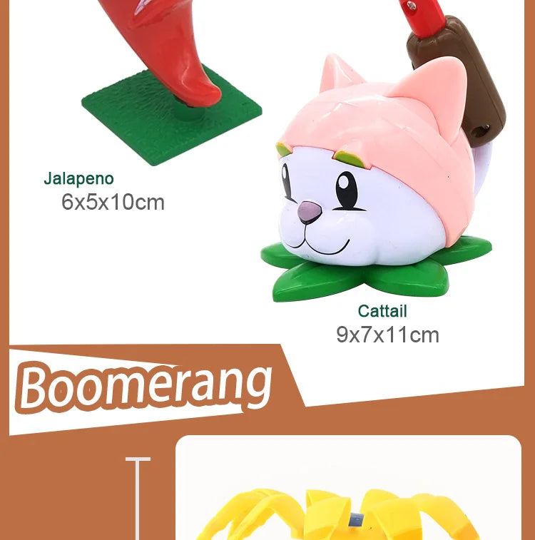 Plants vs Zombies 2 Full Set Toys Pea Shooter and Friends Role Play Action Figures for Kids