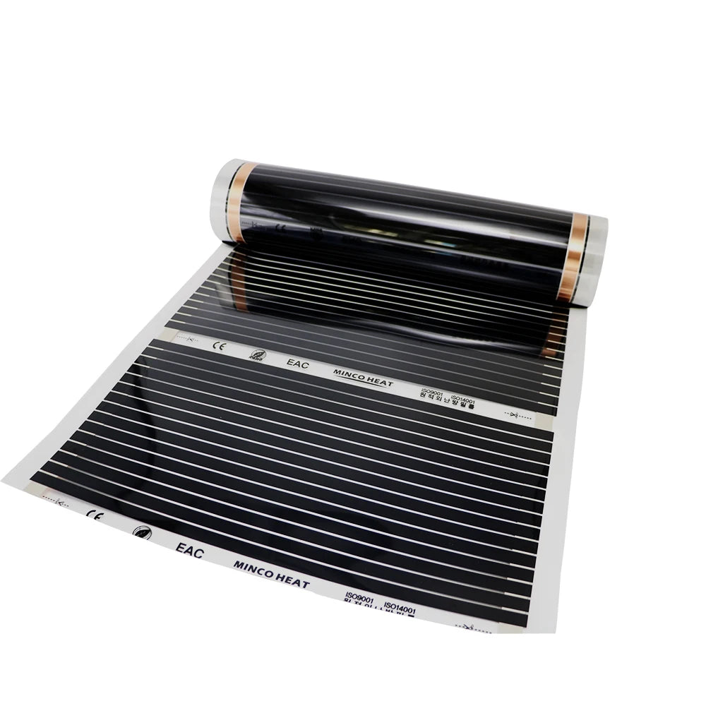 All Sizes 140w/m2 Infrared Heating Film 220V Warm Floor Mat