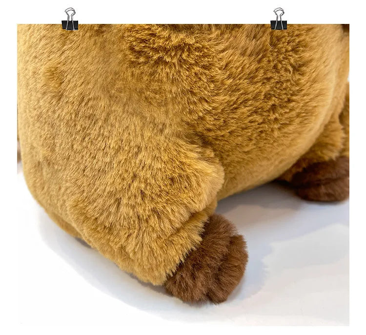 Capybara Plush Backpack Kawaii Mini Knapsack Bag for Kids