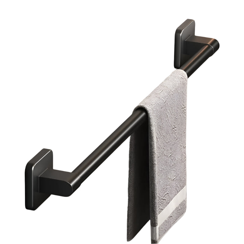 Wall Mounted Towel Rack No Drilling Horizontal Storage Bar
