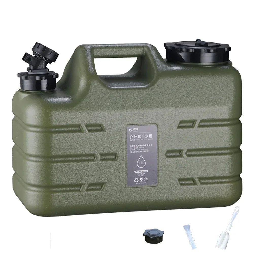 11L Portable Water Canister with Detachable Faucet Leak Proof Design Ideal for Outdoor Travel and Camping