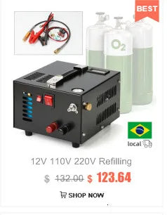 300bar 30mpa 4500psi Hand Operated PCP Pump For Rifles and Paintball