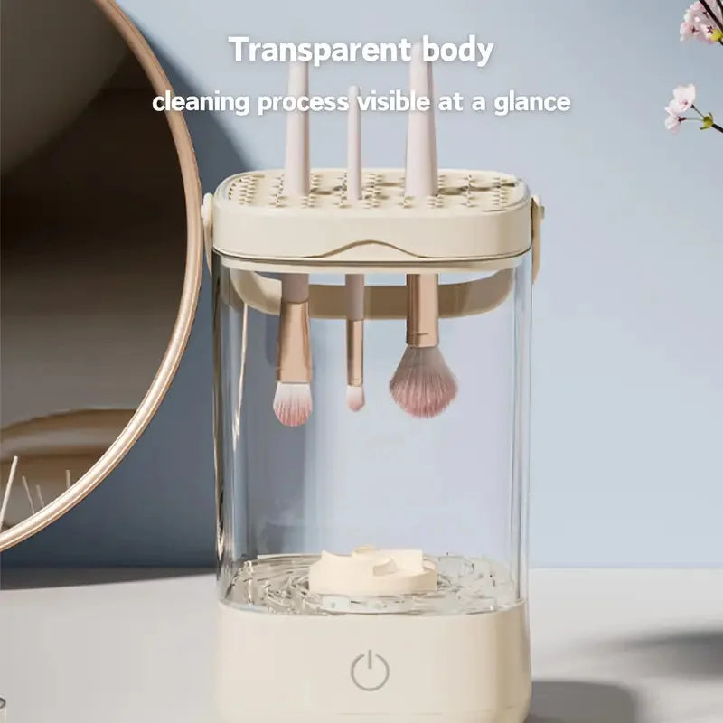 Automatic Spinning Makeup Brush Cleaner USB Plug Electric Makeup Brushes Cleaner and Dryer Deep Clean