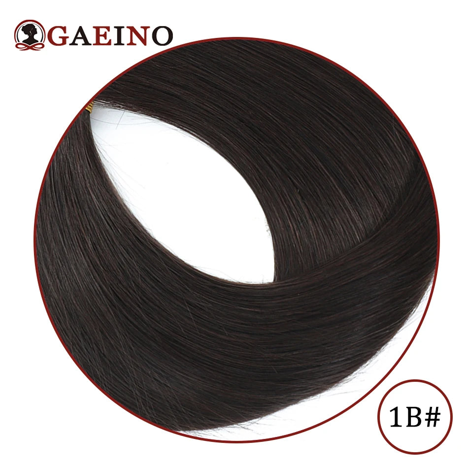 Straight Hair Bun Elegant Donut Chignon Golden Blond Hairpiece