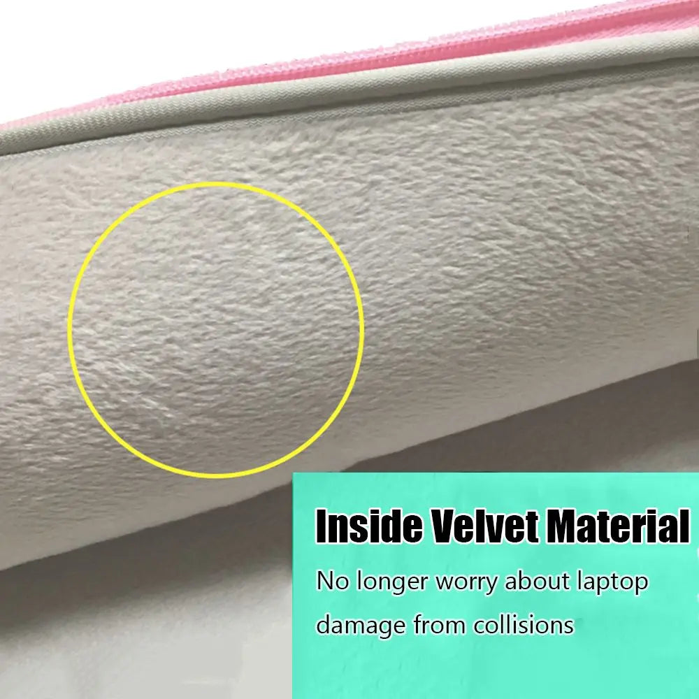 Soft Laptop Bag Sleeve Case Pouch for 11 13 15 Inch Xiaomi Lenovo HP Dell Asus
