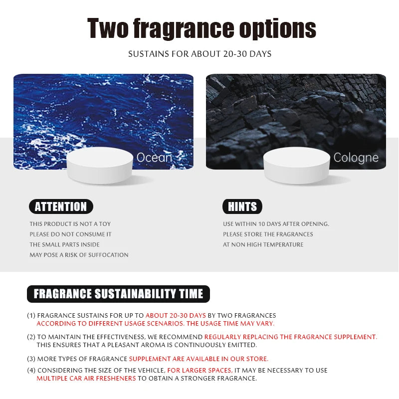 Rotating Airplane Pilot Bear Car Air Freshener Clips Aroma