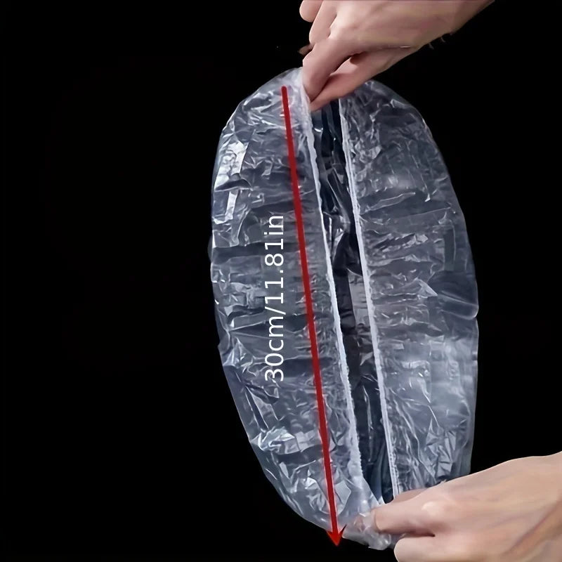 100pcs Disposable Fresh-Keeping Film Cover No Odor Food Grade PE