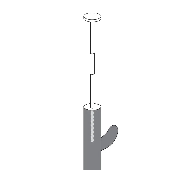 Cat Tree 5-Tier Floor to Ceiling Cat Tower Cactus Design