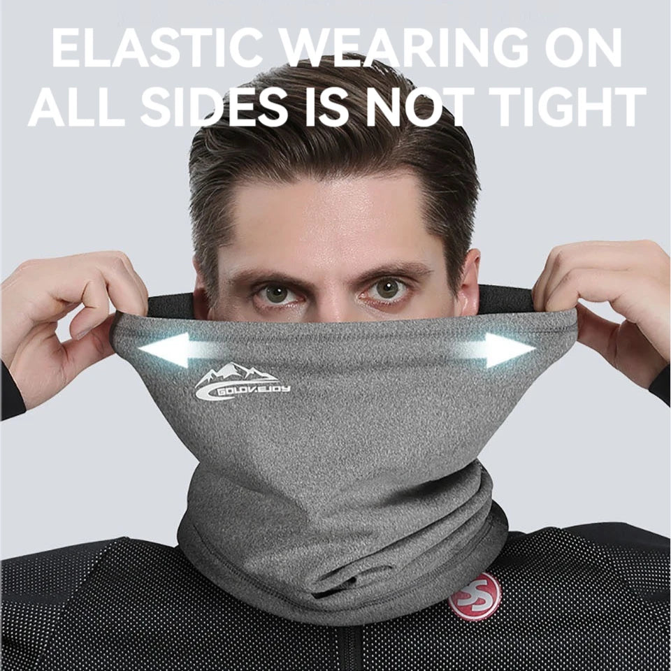 GTUBIKE Men Women Winter Sports Bandana Velvet Neck Warmer