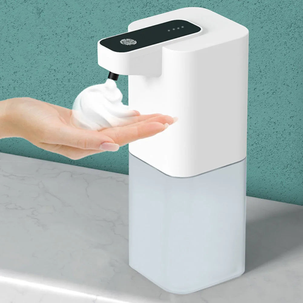Automatic Touchless Foam Soap Dispenser USB Rechargeable 360-430ML Adjustable Hand Sanitizer with Infrared Sensing Technology